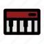 keyboard, music, instrument, piano 