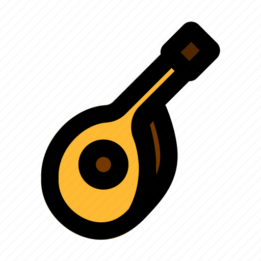 Pandora, music, instrument, stringed icon - Download on Iconfinder