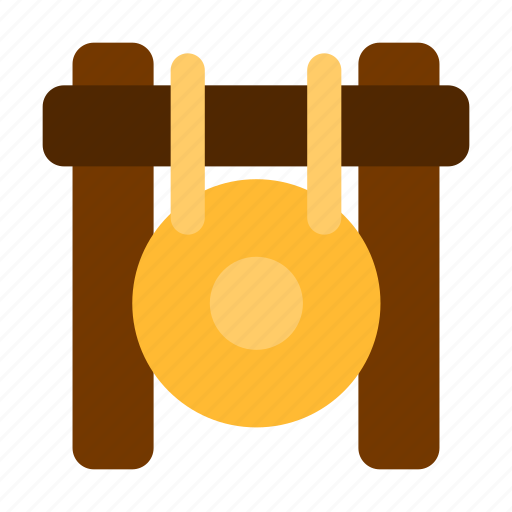 Gong, music, instrument, cultures icon - Download on Iconfinder
