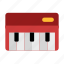 keyboard, music, instrument, piano 