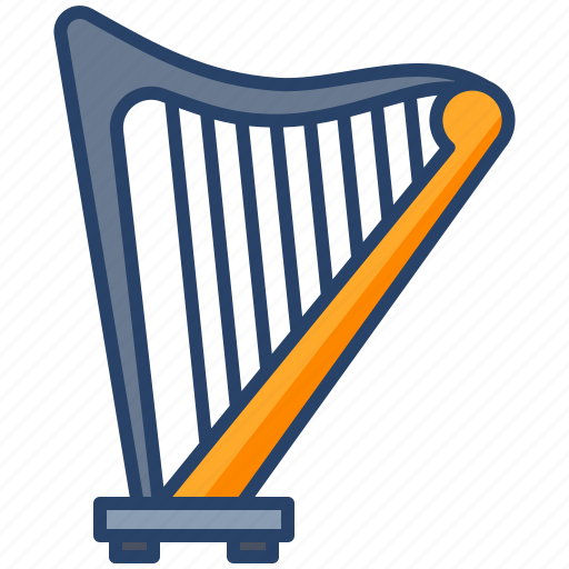 Harp, instrument icon - Download on Iconfinder on Iconfinder