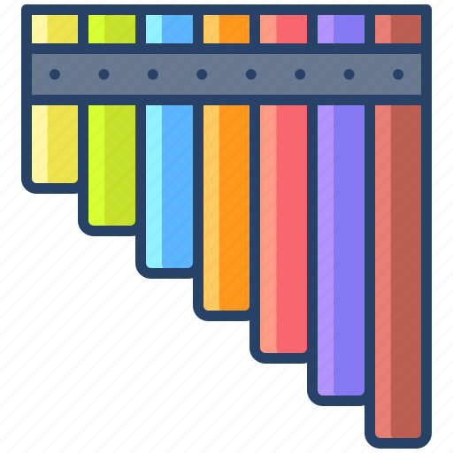 Pan, flute, instrument icon - Download on Iconfinder