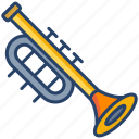 trumpet, instrument