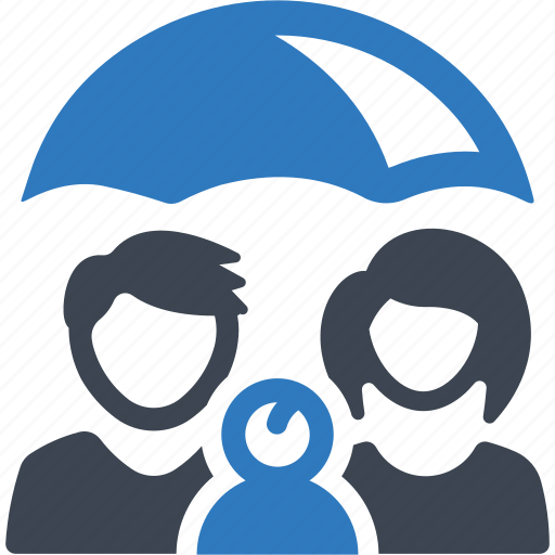 Insurance, umbrella, family care, family, protection icon - Download on Iconfinder