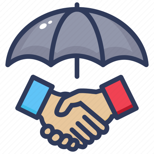 Business protection, collaboration, insurance, protection, safe, safety, secure deal icon - Download on Iconfinder