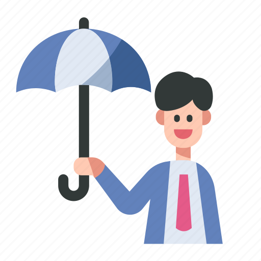 Umbrella, weather, protection, parasol, rain, handle, rainy icon - Download on Iconfinder
