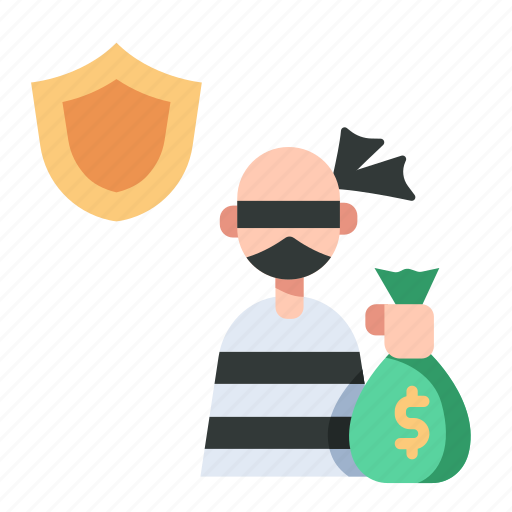 Theft, insurance, security, protection, thief, robber, danger icon - Download on Iconfinder