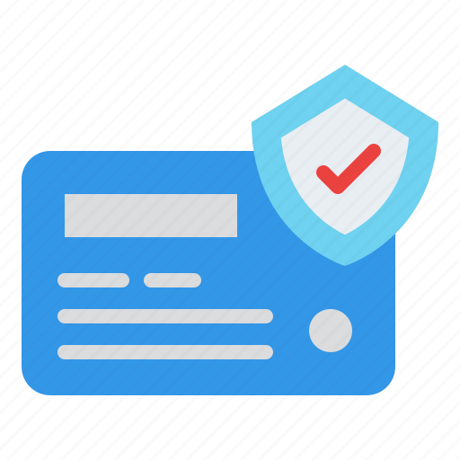 Insurance, card, document icon - Download on Iconfinder
