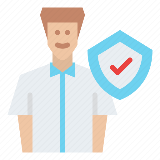 Personal, shield, insurance, protection icon - Download on Iconfinder