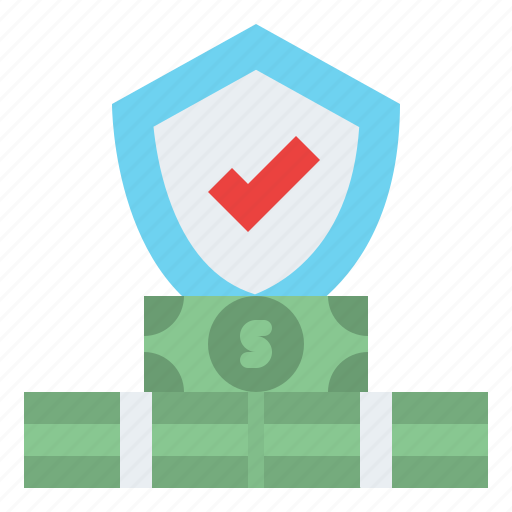 Saving, shield, insurance, protection icon - Download on Iconfinder