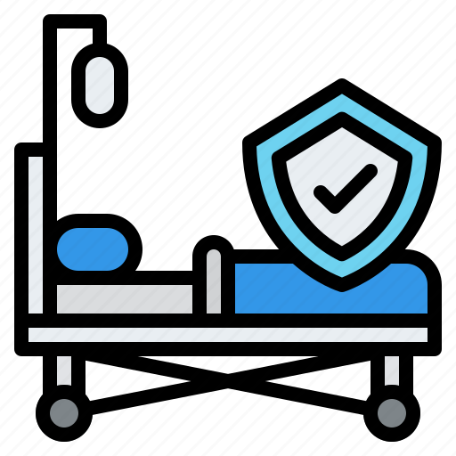 Patient, bed, help, medical, insurance icon - Download on Iconfinder