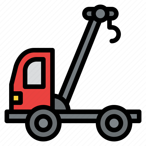 Towed, car, help, protection, insurance icon - Download on Iconfinder