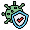 virus, insurance, shield, protection