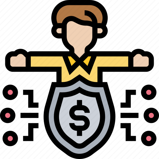 Liability, compensation, coverage, protection, financing icon - Download on Iconfinder