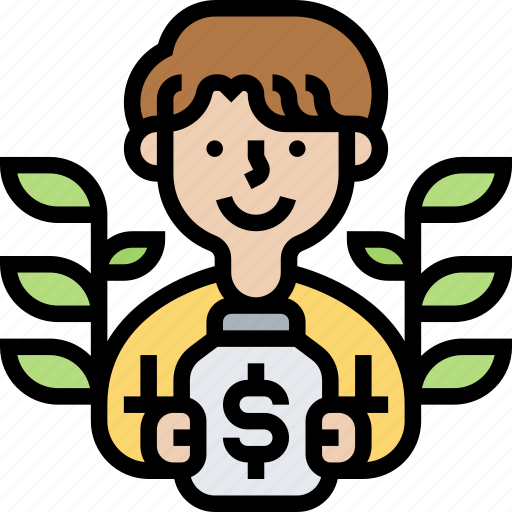 Saving, investment, profit, money, financial icon - Download on Iconfinder
