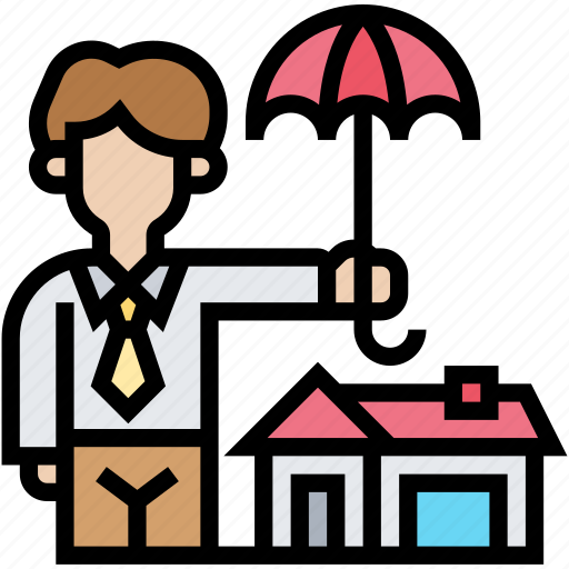 Property, insurance, estate, house, protection icon - Download on Iconfinder
