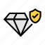 diamond, gem, stone, premium, security 