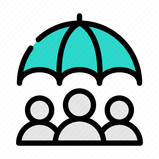 Family, insurance, umbrella, security, protection icon - Download on Iconfinder