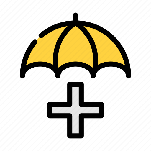 Medical, healthcare, insurance, umbrella, protection icon - Download on Iconfinder