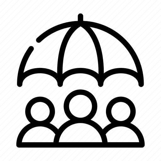 Family, insurance, umbrella, security, protection icon - Download on Iconfinder
