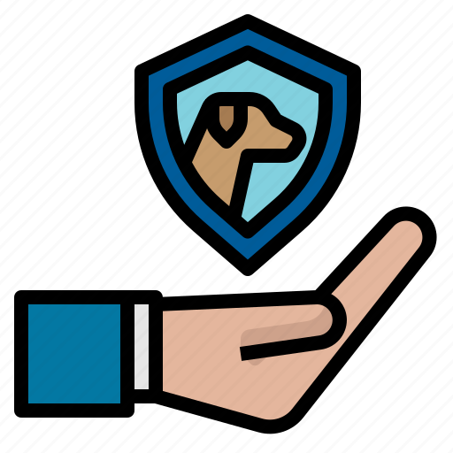 Animals, dog, insurance, pet, protection, security, shield icon - Download on Iconfinder