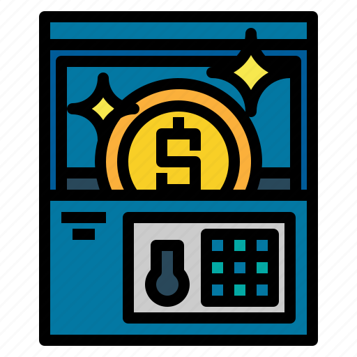 Bank, business, coin, finance, funds, money, save icon - Download on Iconfinder