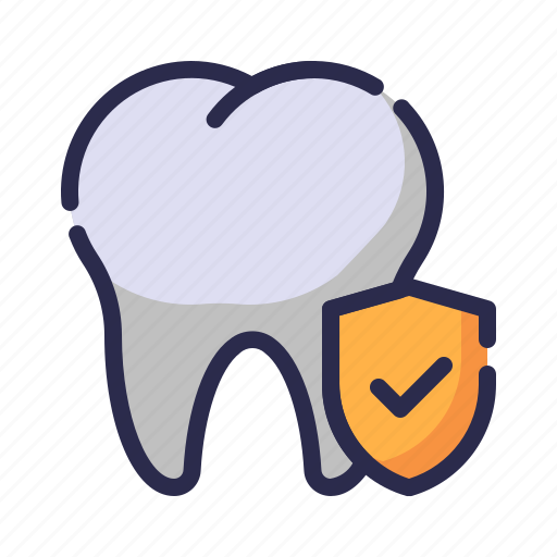 Dental insurance, dentist, guard, insurance, protection, shield, tooth icon - Download on Iconfinder