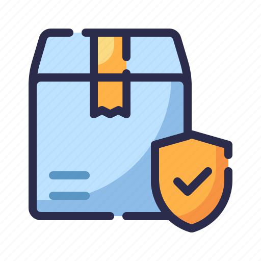Delivery insurance, guard, insurance, logistics, protection, shield, shipping insurance icon - Download on Iconfinder