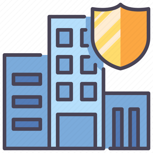 Building, business, estate, insurance, protect, safety, service icon - Download on Iconfinder