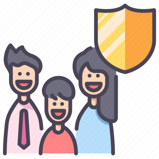 Care, family, happy, insurance, people, protect, safety icon - Download on Iconfinder