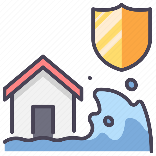 Damage, disaster, house, insurance, nature, protect, safety icon - Download on Iconfinder