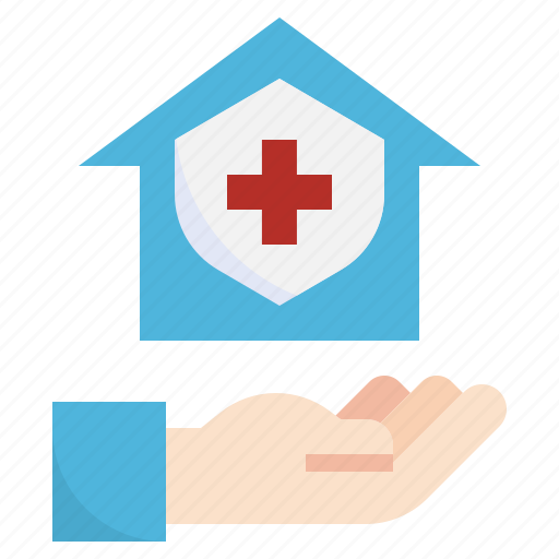 House, insurance, shield, protected, safety, protection, security icon - Download on Iconfinder