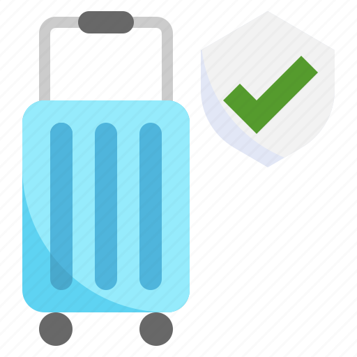 Travel, insurance, shield, protected, safety, protection, security icon - Download on Iconfinder