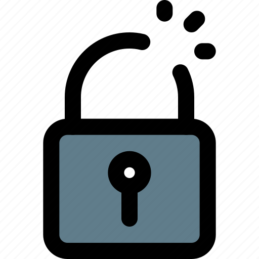 Broke, padlock, medical, security icon - Download on Iconfinder