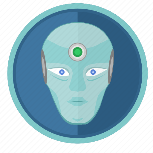 Face, robot, round, skin icon - Download on Iconfinder