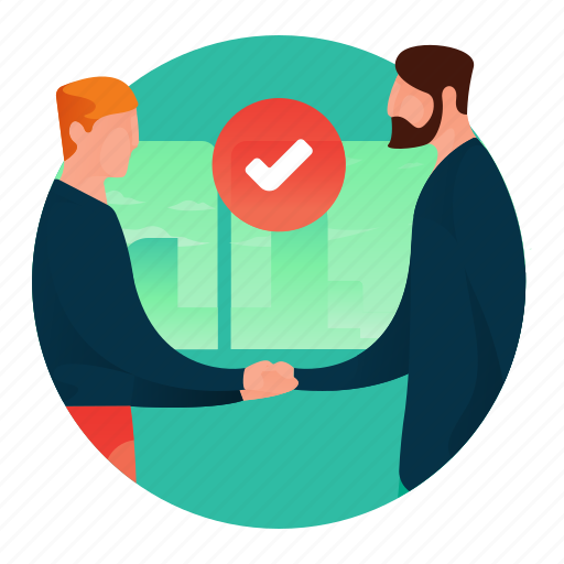 Agreement, deal, handshake, man, partnership icon - Download on Iconfinder