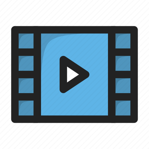 Mov, movie, play, player, video icon - Download on Iconfinder