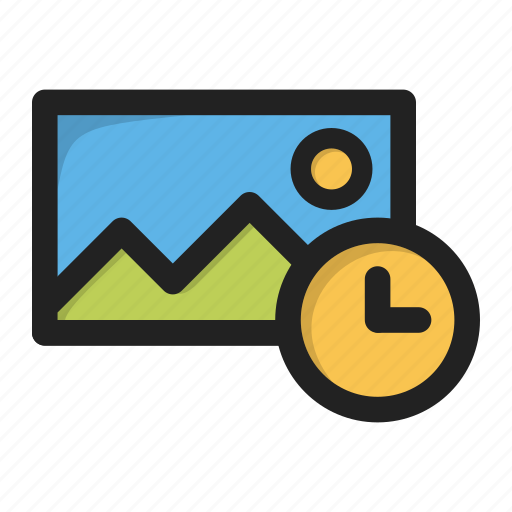 Clock, image, pic, picture, time, wait icon - Download on Iconfinder
