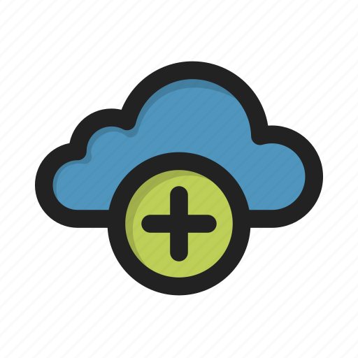 Add, cloud, create, new, plus, storage icon - Download on Iconfinder