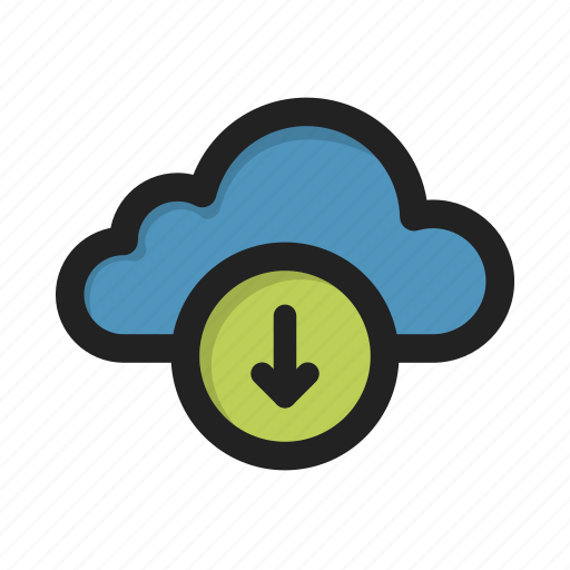 Arrow, cloud, down, download, downloads, storage icon - Download on Iconfinder