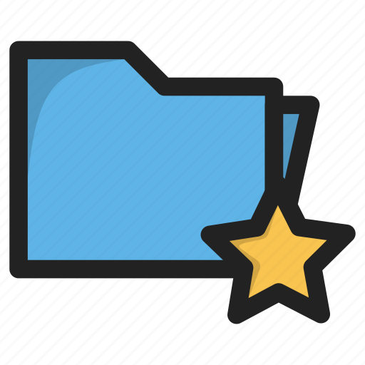 Favotire, folder, package, star icon - Download on Iconfinder