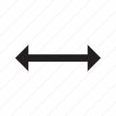 arrows, direction, interface, left, move, right, sides