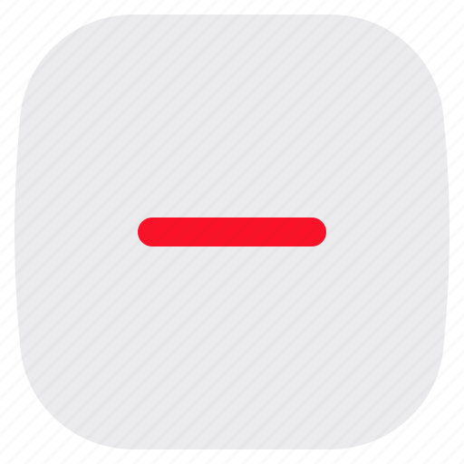 Remove, minus, subtraction, mathematics, math icon - Download on Iconfinder