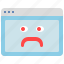 bad, browser, emoji, error, folder, window 