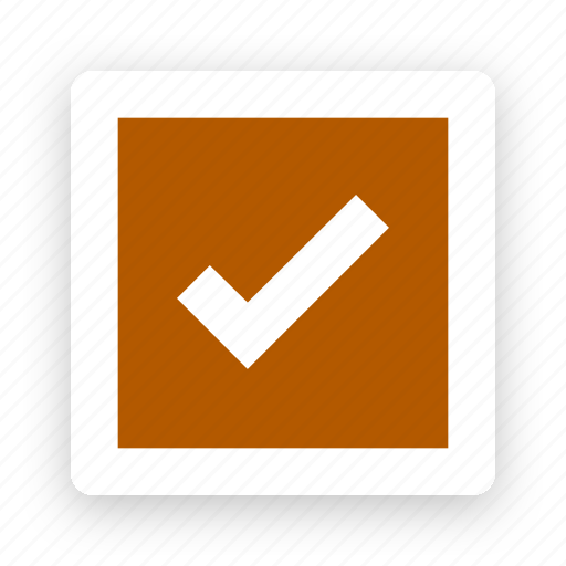 Checkbox, selected, checkmark, tick, approved icon - Download on Iconfinder