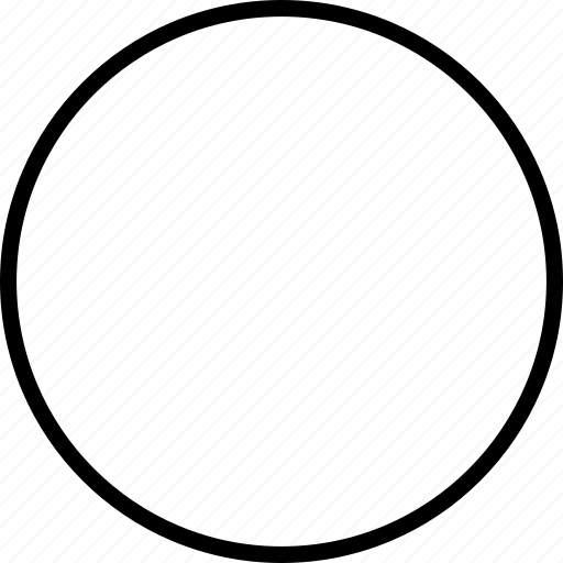 black circle outline