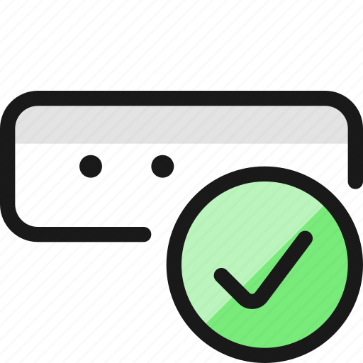 Password, approved icon - Download on Iconfinder