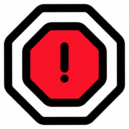 Warning, alert, danger, exclamation, mark icon - Download on Iconfinder