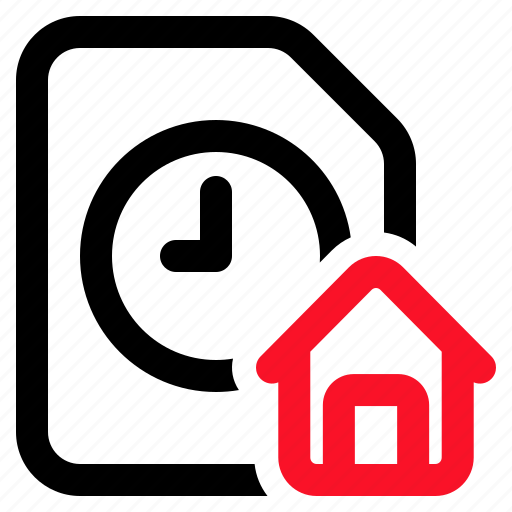 File, home, real, estate, contract, property icon - Download on Iconfinder