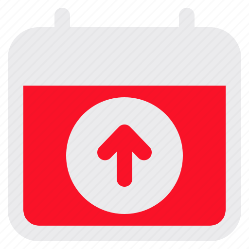 Calendar, upload, event, schedule, administration icon - Download on Iconfinder